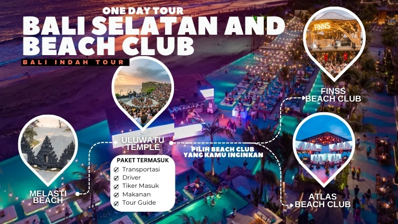 One Day Tour - Bali Selatan + Beach Club